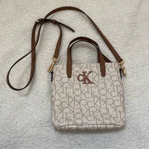 NWOT Calvin Klein mini tote bag purse